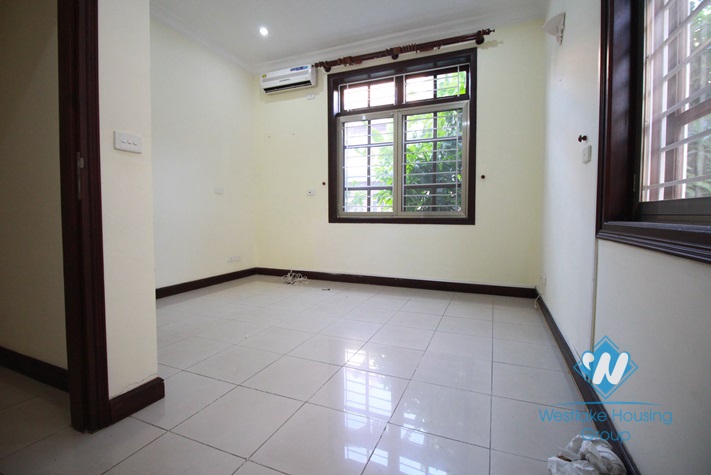 Charming house with small yard for rent in Ciputra, Block D, Tay Ho, Ha Noi